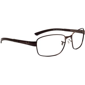 Ray-Ban Eyeglasses RB 3413 014/51 Brown Rectangular Frame Italy 59[]18 140