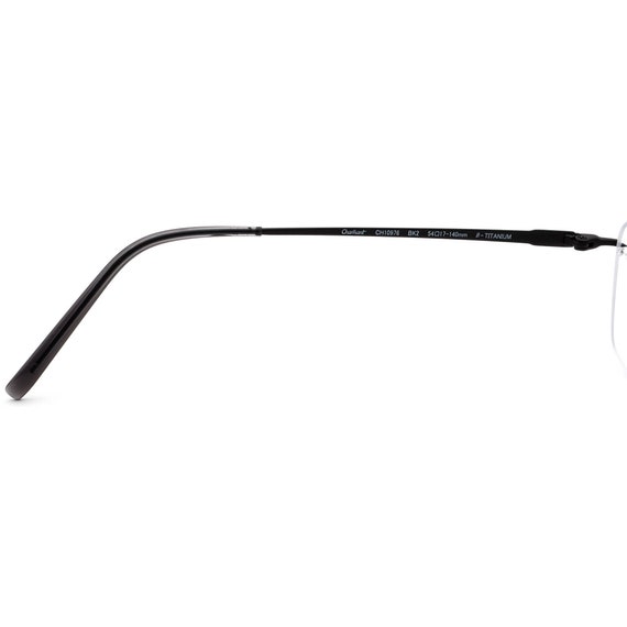 Charmant Eyeglasses CH10976 BK2 Titanium Matte Bl… - image 7