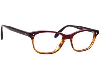 Oliver Peoples Women's Eyeglasses OV 5224 1224 Ashton Vintage Red Tortoise B-Shape Frame Italy 50[]17 140