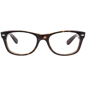 Gafas de sol Ray-Ban Montura única RB 2132 New Wayfarer 902 Havana pulida Cuadrada Italia 52 mm imagen 2