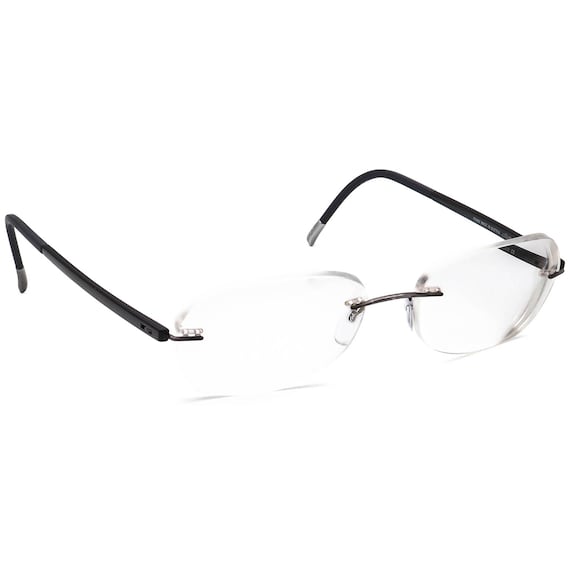 Silhouette Eyeglasses 7642 60 6061 Titan Gunmetal/gray Rimless