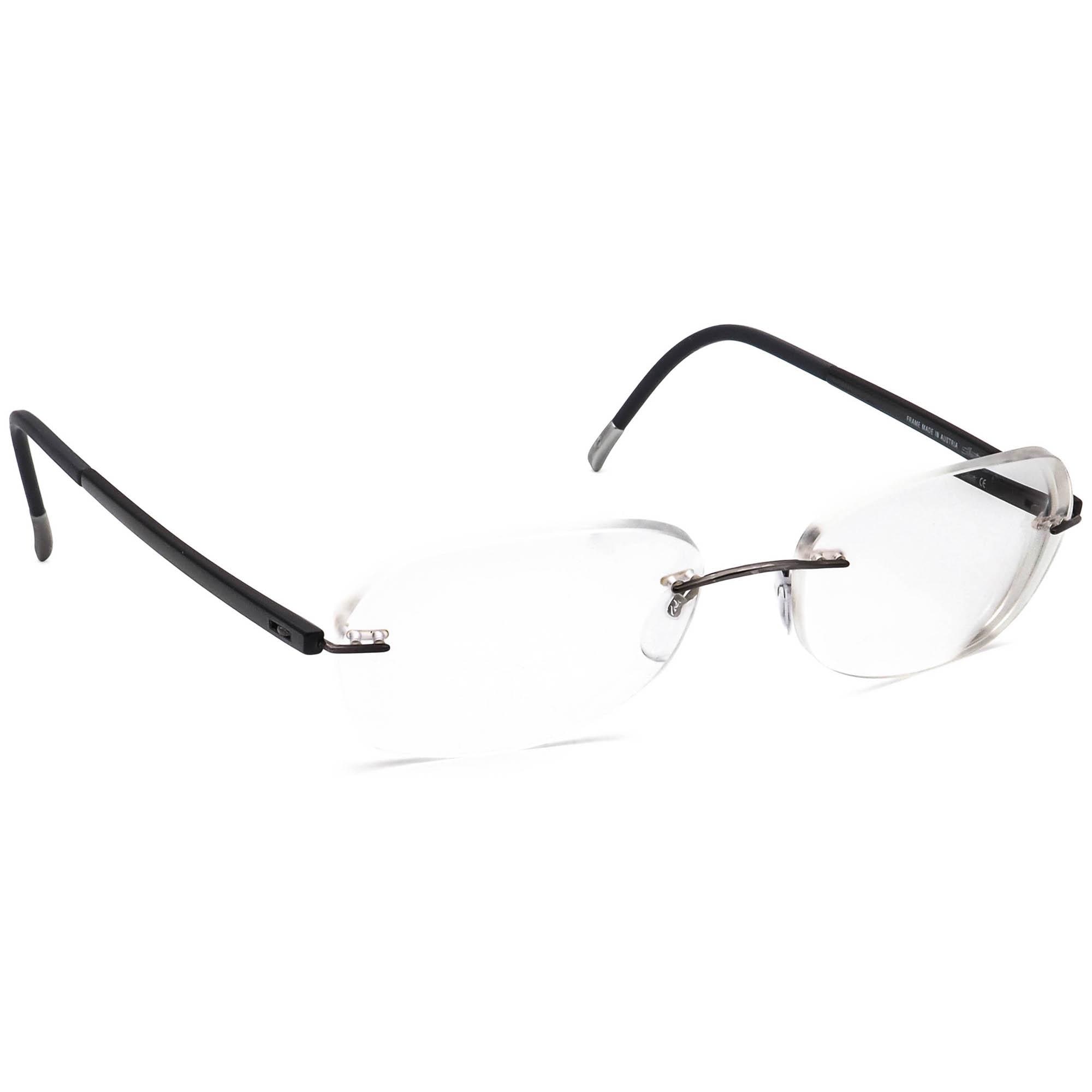 Silhouette Titan Thin Wire Titanium Silver Rimless Glasses Frames Austria The World main image 4