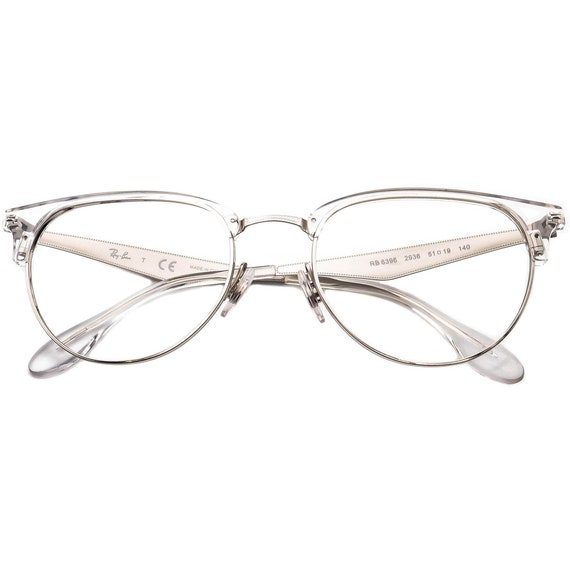 Ray-Ban Eyeglasses RB 6396 2936 Clear&Silver Horn… - image 6