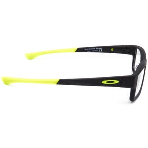 Oakley Junior Eyeglasses OY8003-0550 Airdrop XS Matte Black/Neon Green Rectangular Frame 50[]15 126 image 4