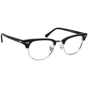 Ray-Ban Eyeglasses RB 5154 2000 Polished Black/Silver Square Frame 49[]21 140 image 1