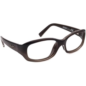 Maui Jim Sunglasses Frame Only MJ-219 Punchbowl Brown Rectangular Italy 54mm