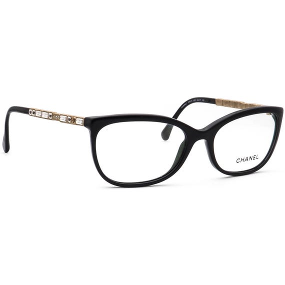 Chanel Women's Eyeglasses 3305-B C.501 Polished Black With