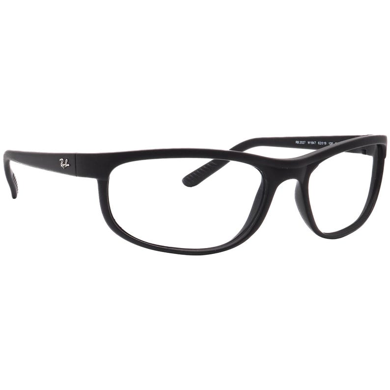 Ray-Ban Sunglasses Frame Only RB 2027 W1847 Matte Black Predator Italy 62 mm image 1