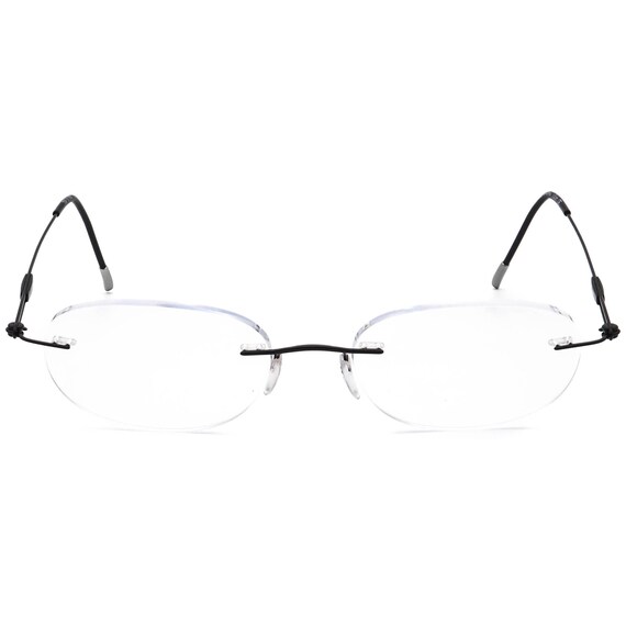 Silhouette Eyeglasses 7534 50 6082 TNG III Black … - image 2