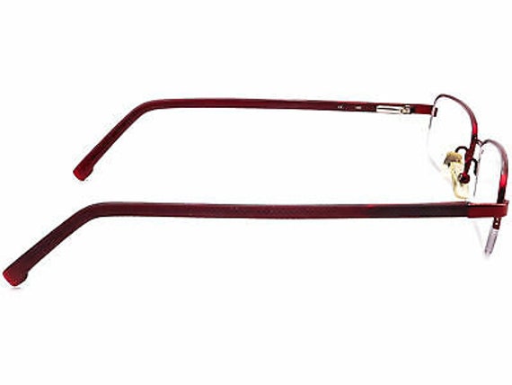 Lacoste Eyeglasses L2112 615 Burgundy Half Rim Fr… - image 4