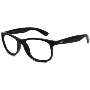 Gafas de sol Ray-Ban Frame Only RB 4202 Andy 6069/71 Negro mate sobre negro pulido Cuadrado Italia 55 mm imagen 3