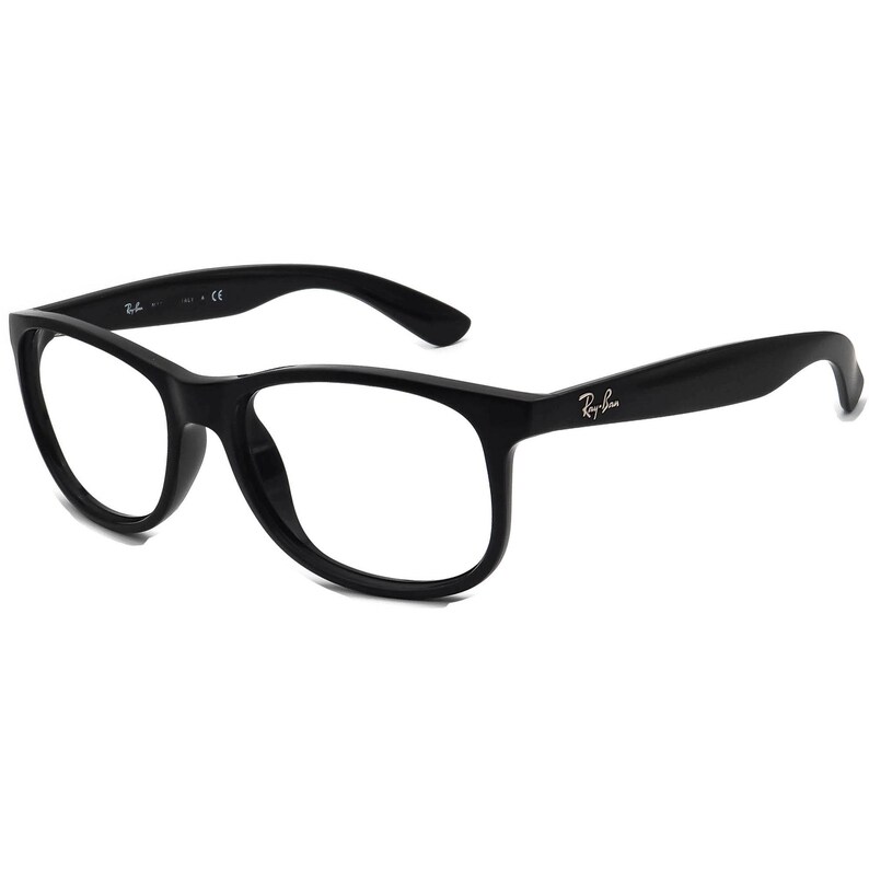 Gafas de sol Ray-Ban Frame Only RB 4202 Andy 6069/71 Negro mate sobre negro pulido Cuadrado Italia 55 mm imagen 3