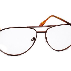 Serengeti Sunglasses FRAME ONLY 6684 Brown Aviator Metal Japan 60[]16 135