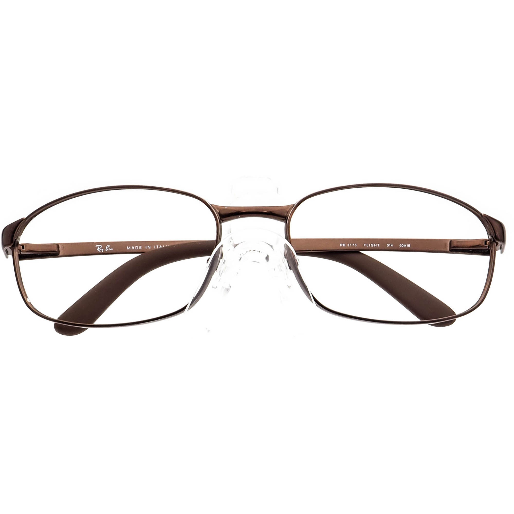 Ray-ban Sunglasses Frame Only RB 3175 Flight 014 Brown Wrap  display picture 2