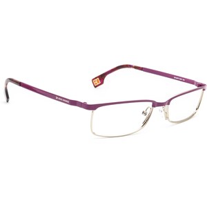 Boss Orange Eyeglasses BO 0073 D3H Purple&Silver Rectangular Frame 52[]16 140