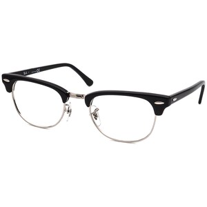 Ray-Ban Eyeglasses RB 5154 2000 Polished Black/Silver Square Frame 49[]21 140 image 3