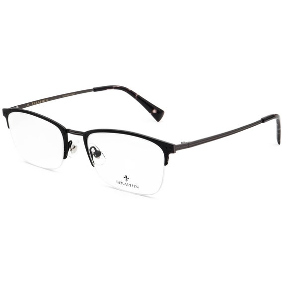 Seraphin Eyeglasses Patton/8050 Titanium Black Ha… - image 3