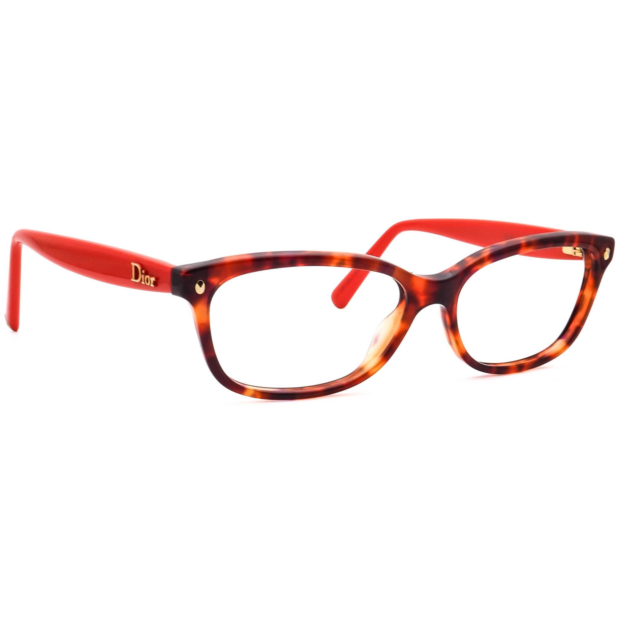 Christian Dior Les Marquises red CD3265 prescription glasses Christian Dior CD3265 Les Marquises Eyeglasses Frame Only  main image 2