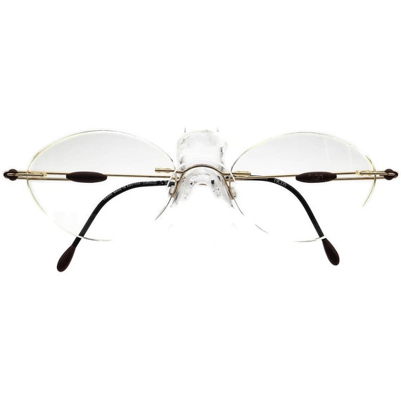 Silhouette Eyeglasses M 7374 /20 V 6059 Titan Gol… - image 6