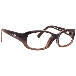 Lunettes de soleil femme Maui Jim, monture uniquement MJ 219-01 Punchbowl STG-BG Marron Dégradé Arrondi Carré Italie 54 mm image 1