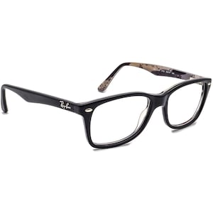 Ray-Ban Eyeglasses RB 5228 5405 Matte Black Rectangular Frame 53[]17 140