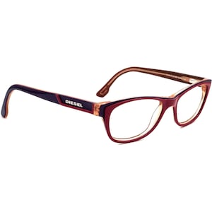 Gafas Diesel DL5012 col.068 Rosa y Púrpura sobre Marco Marrón en Forma de B 52[]16 140
