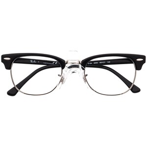Ray-Ban Eyeglasses RB 5154 2000 Polished Black/Silver Square Frame 49[]21 140 image 6