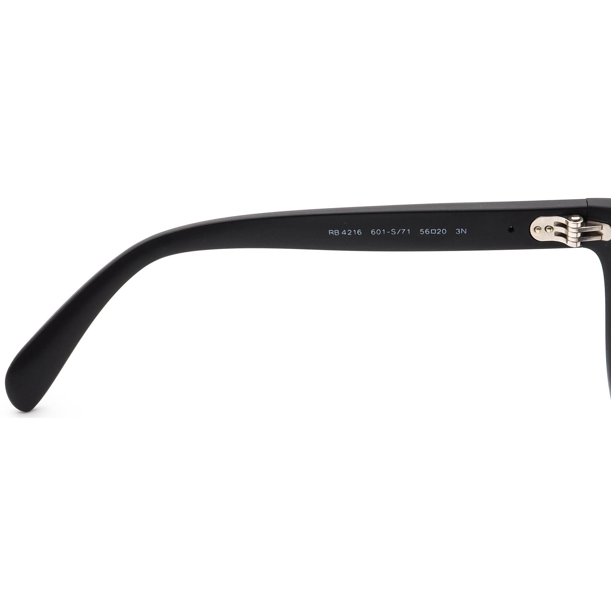 Ray-ban Sunglasses Frame Only RB 4216 601-S/71 Matte Black  display picture 3