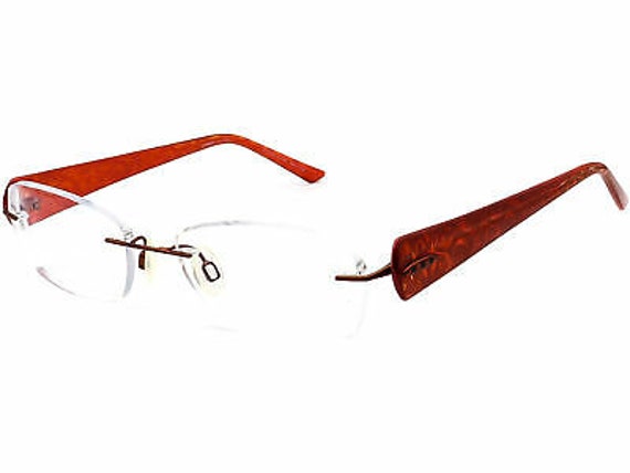 Charmant Eyeglasses CH 10927 OR Titanium Orange R… - image 3