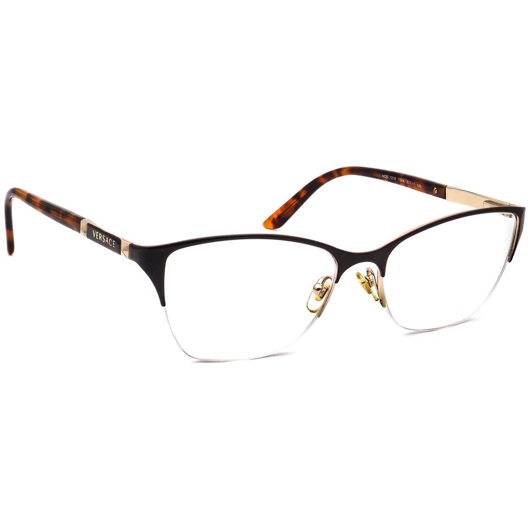 Versace Eyeglasses Mod. 1218 1344 Frames 53 [] 17 Flex Hinges Italy Versace | Accessories | Versace Eyeglasses Mod 218 1344  main image 2