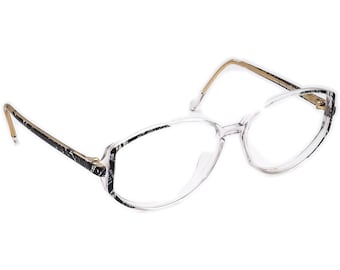 Lunettes de vue Silhouette SPX M 1803 /20 C 2789 pour femmes, monture ovale transparente/noir Autriche 54[]14 135