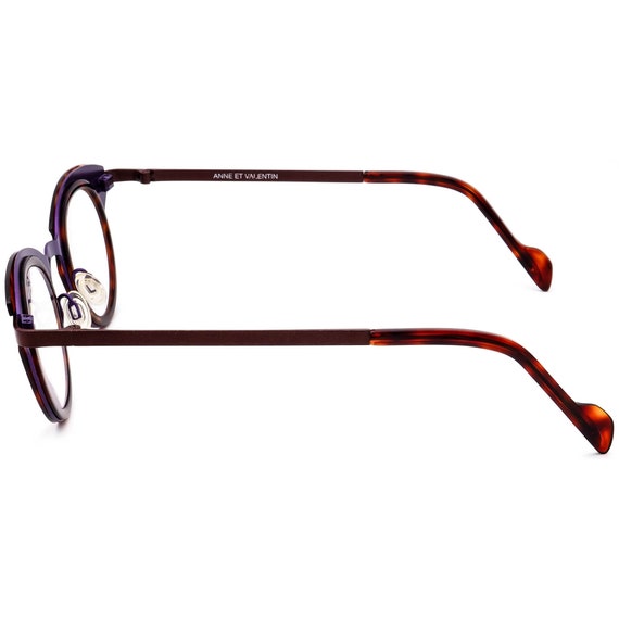 Anne Et Valentin Eyeglasses Tab A110 Purple/Havan… - image 5