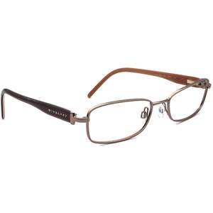 Burberry Women&#39;s Eyeglasses B 1066 1016 Brown Rectangular Frame Italy 52[]17 135