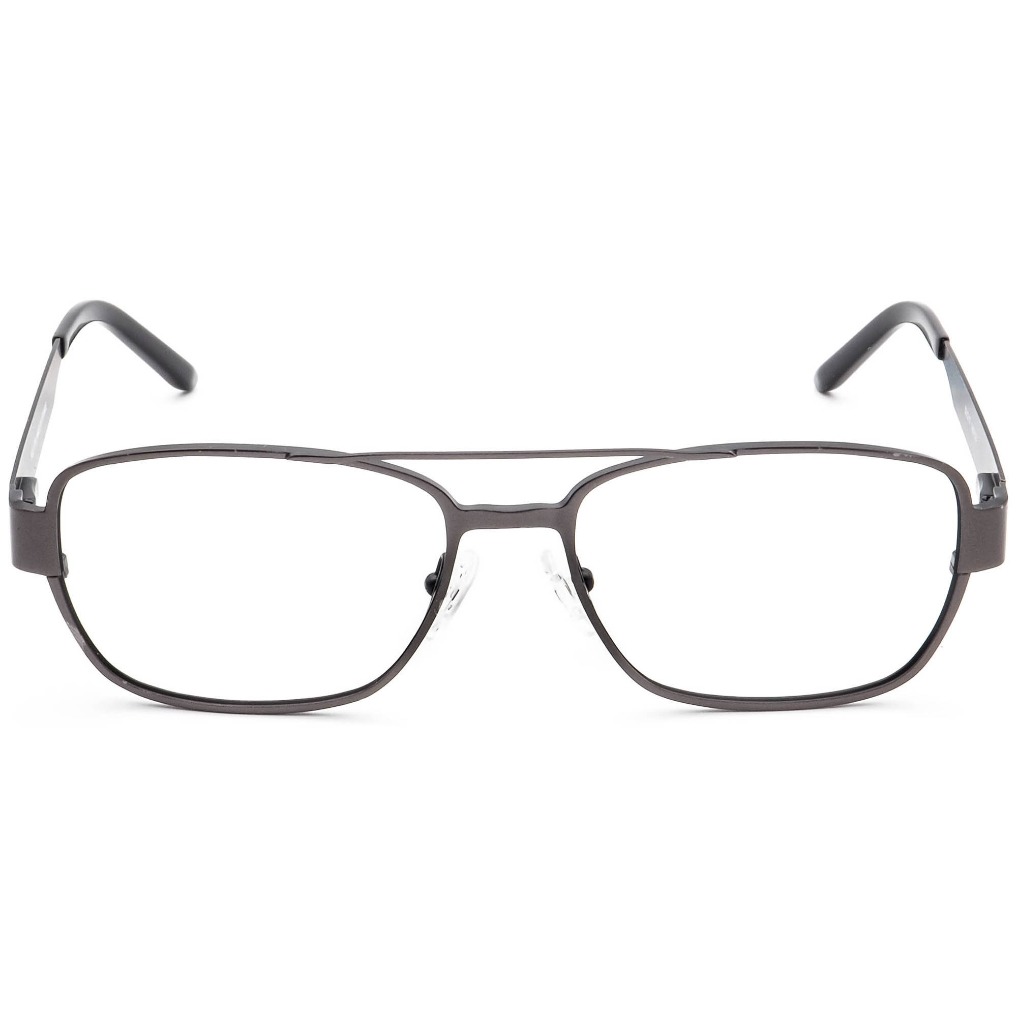 See Eyewear Eyeglasses 1785 C3 Gunmetal on Black Pilot Metal France 55[]17 140