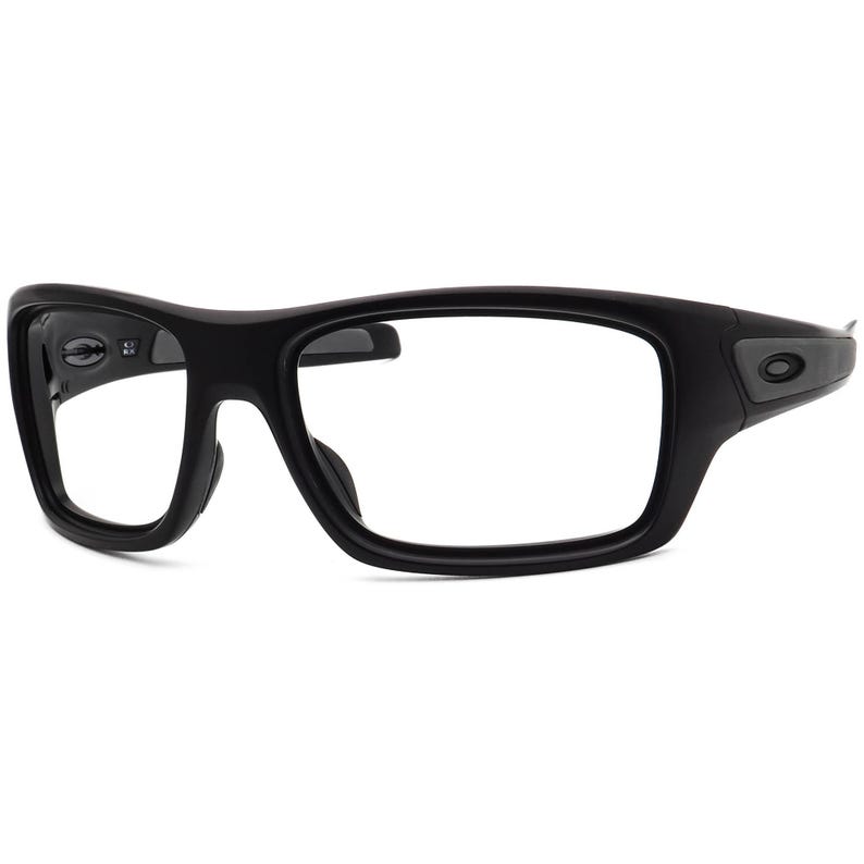 Oakley Men's Sunglasses Frame Only OO9263-01L Turbine Matte Black/Grey Wrap 65 mm image 3