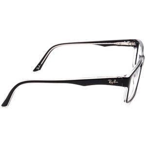 Gafas Ray-Ban RB 5245 2034 Negro Pulido sobre Marco Cuadrado Transparente 54[]17 145 imagen 4