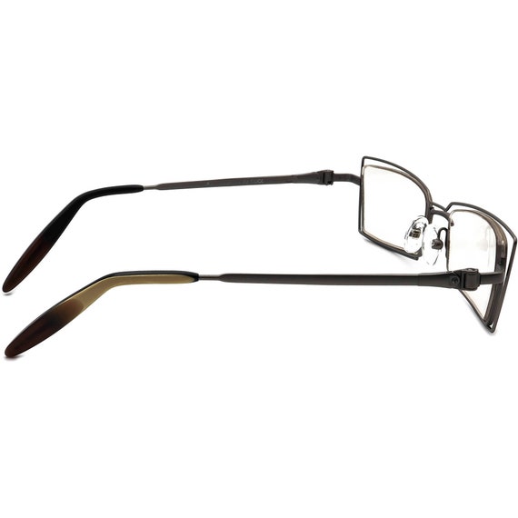 Traction Productions Eyeglasses Gunmetal Rectangu… - image 4