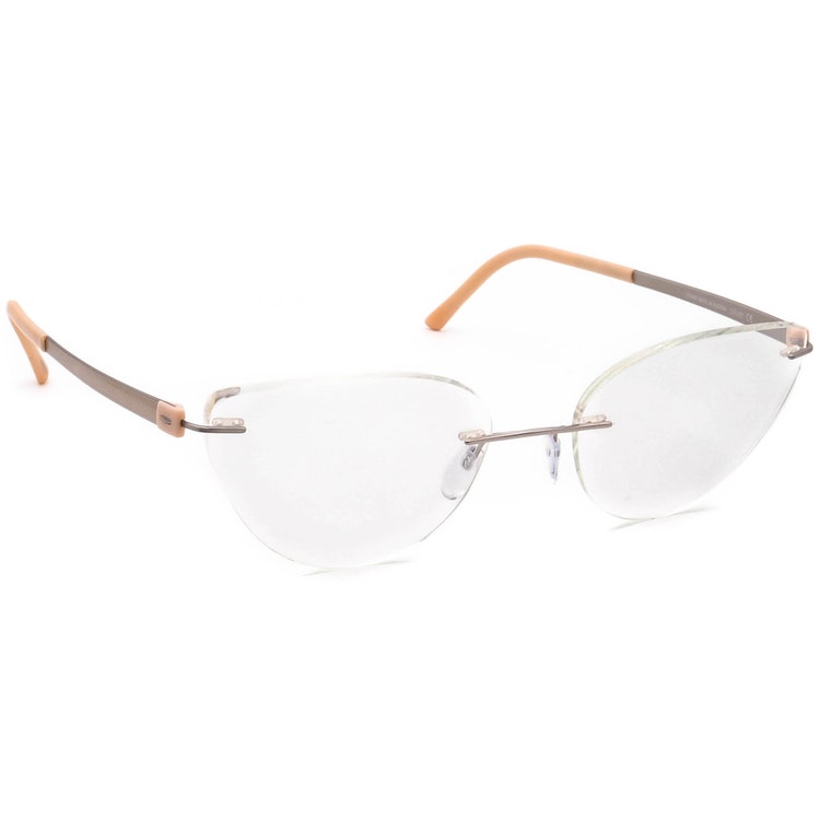 Silhouette Damen Brille 5452 40 6052 Titan Silber/Pal Pink Randlose Fassung Österreich 5519 135