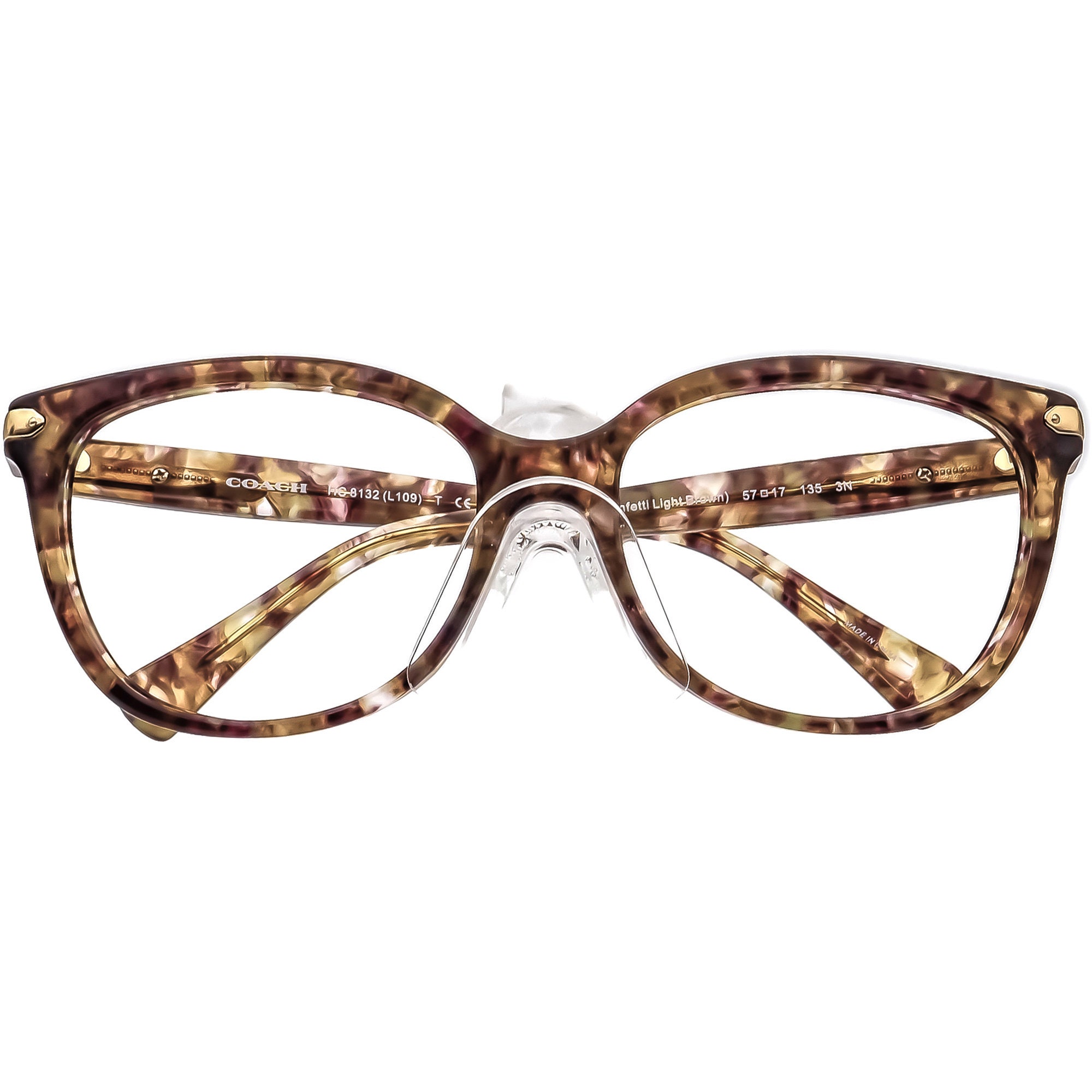Coach Sunglasses HC 8132 (L109) 528713 57-17-135mm FRAMES ONLY - GOOD CONDITION Coach Sunglasses Frame Only HC 8132 (L109) 529113 Tortoise  main image 3