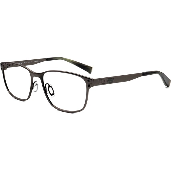 Nike Eyeglasses 8201 072 Gunmetal Rectangular Met… - image 3