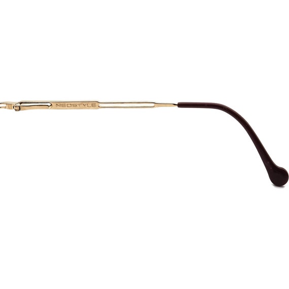 Neostyle Women's Eyeglasses 403 Gold Oval Metal F… - image 8