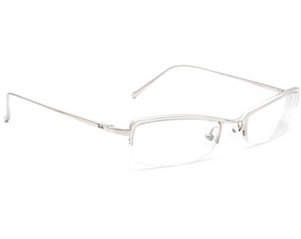Ray-Ban Damglasögon RB 8535 1002 Silver Halvkantad Metallbåge 50[]19 135