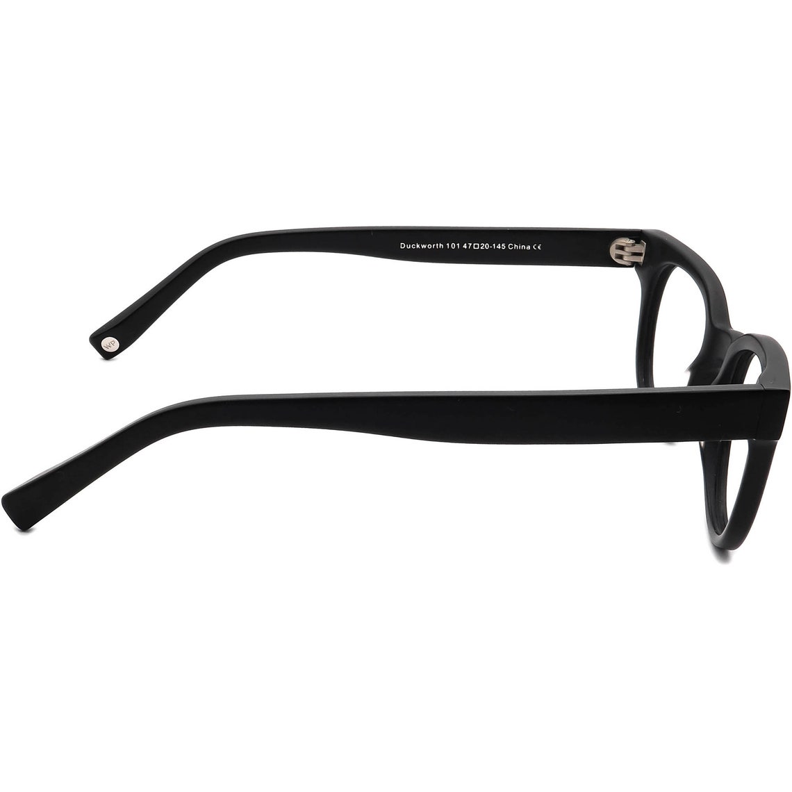 Warby Parker Eyeglasses Duckworth 101 Matte Black Horn Rim | Etsy