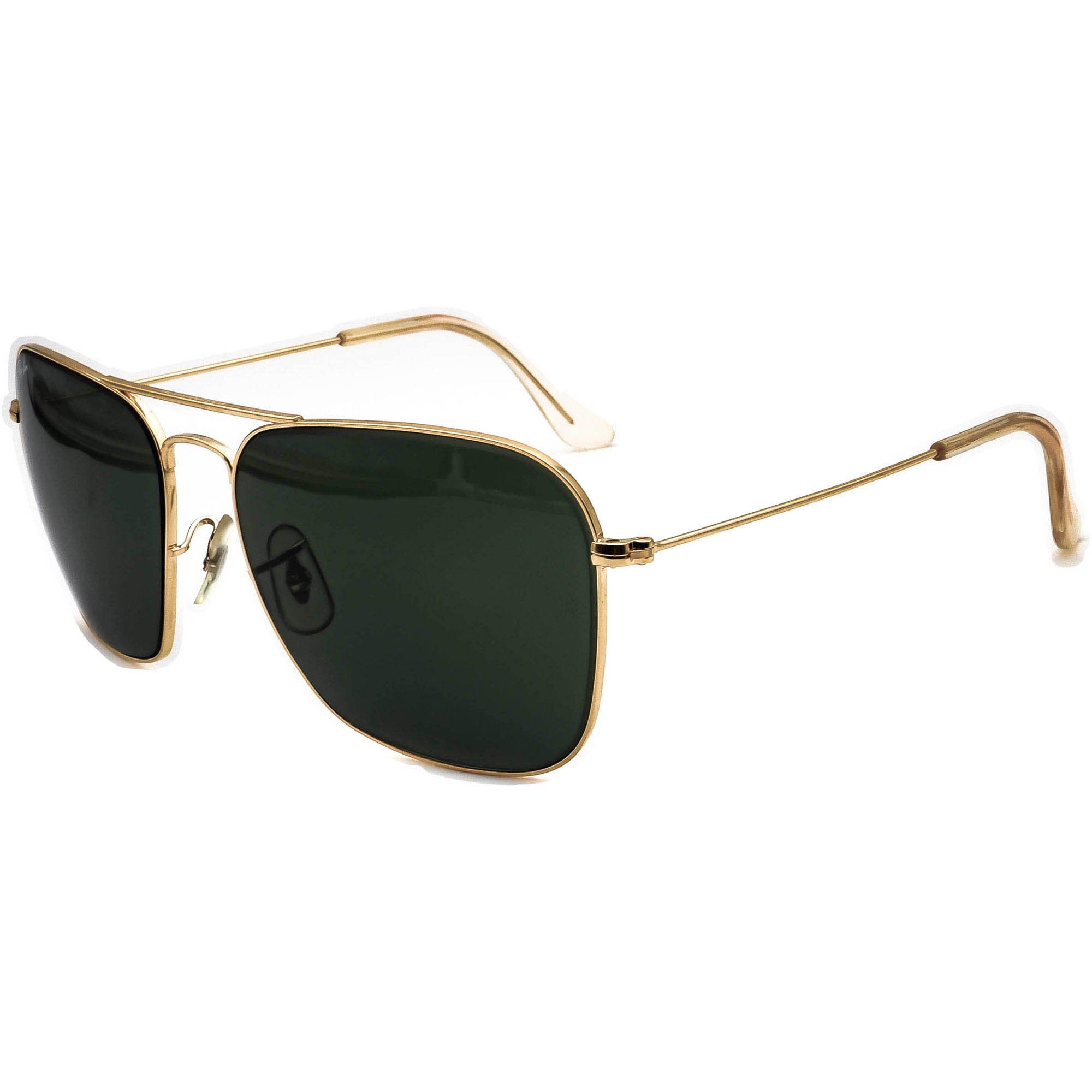 Ray-ban B&L Vintage Sunglasses Caravan Gold Pilot Metal 58 | Etsy