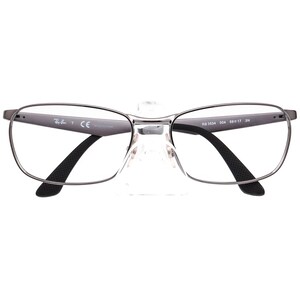 Ray-Ban Sunglasses Frame Only RB 3534 004 Gunmetal Square Metal 59 mm image 6