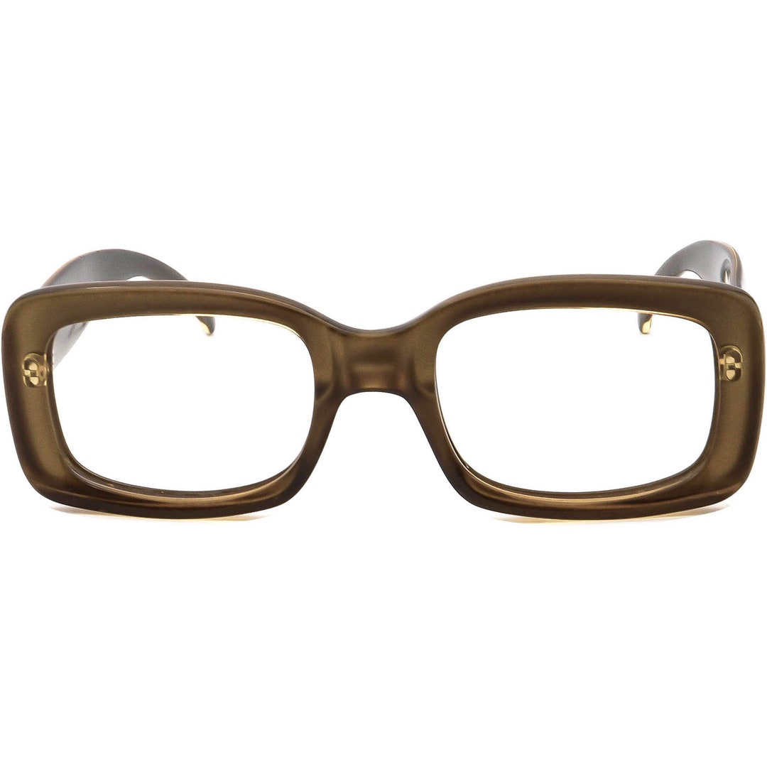Gucci Designer New Brown Gold Specially Simple Style Original Sunglasses Italy Gucci GG1942S 003 Gold Panthos Sunglasses - eye-oo.com main image 4