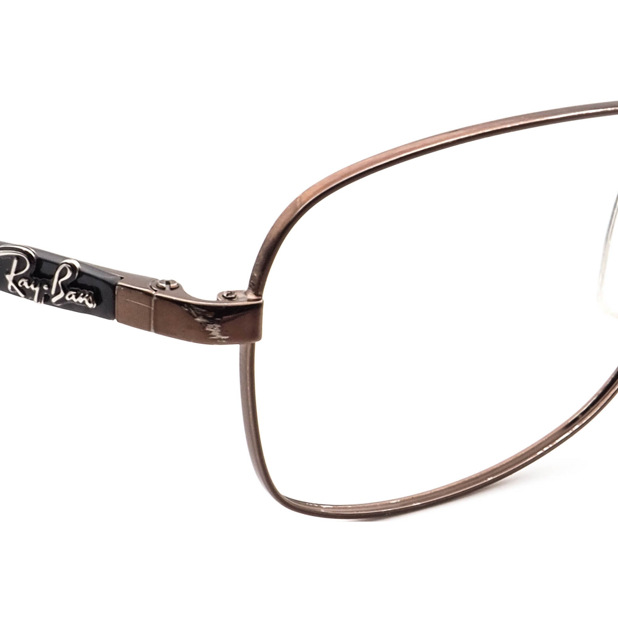 Ray-Ban RB8302 Carbon Fiber Sunglasses 58mm Brown RX Frames w/Case Ray-ban Sunglasses Frame Only RB 8302 014 Carbon Fiber Brown  main image 3