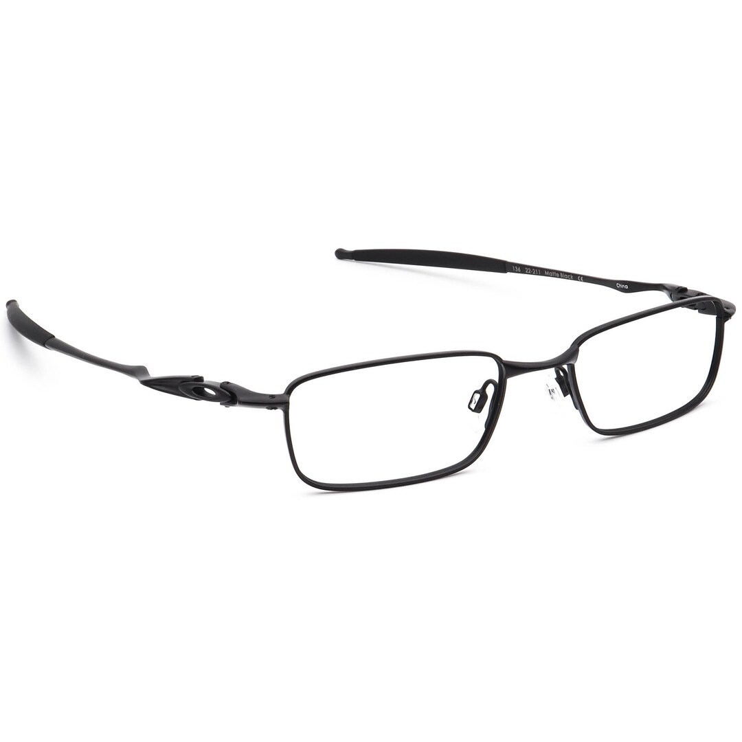 Oakley Men's Eyeglasses 22211 Drill Bit Matte Black Etsy