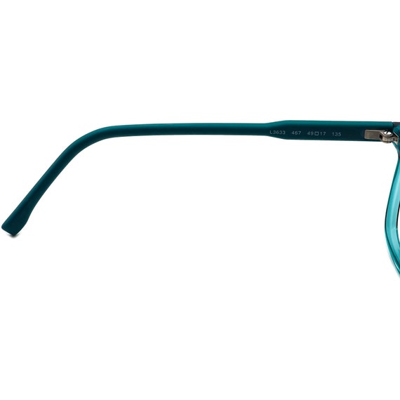 Lacoste Eyeglasses L3633 467 Blue Square Frame 49… - image 8