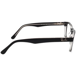 Ray-Ban Små Glasögon RB 1531 3529 Polerad Svart på Genomskinlig Fyrkantig Båge 48[]16 130 bild 4
